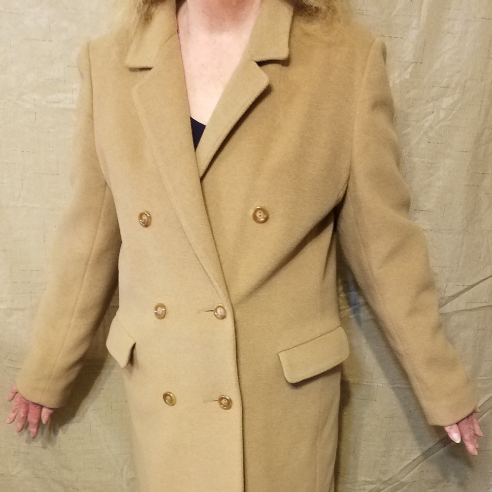Cashmere and Wool Mid-calf Coat